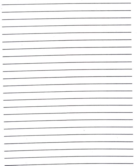 printable lined writing paper