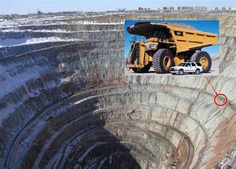 Magnificent Pix World S Biggest Diamond Mine Mirna Mine