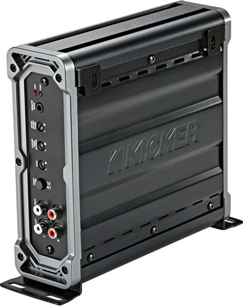 kicker cxa car audio  amp monoch cx series amplifier remote bass knob  ebay