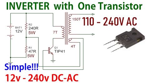 inverter    transistor   youtube