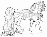 Coloring Pages Horse Quarter Getcolorings American Head sketch template