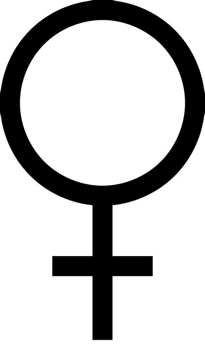 free vector graphic gender sign sex female girl free image on pixabay 24170