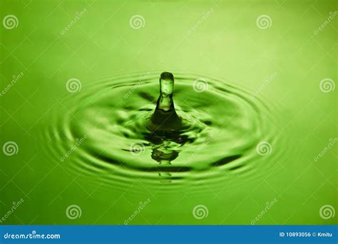 splash  green stock photo image  ripple droplet