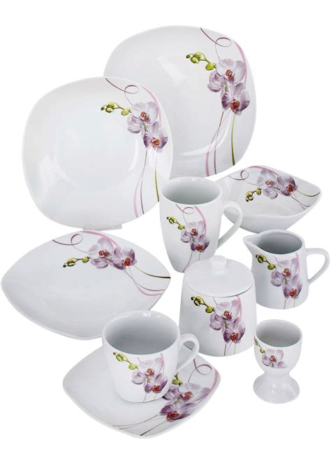 geschirr set orchidee mezzanine design butterfly painting dinner sets tea cups decorative