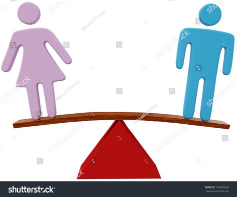 equal man woman sex equality gender stock illustration 146993003