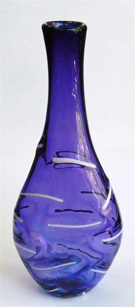 Purple Vase Glass Rocks