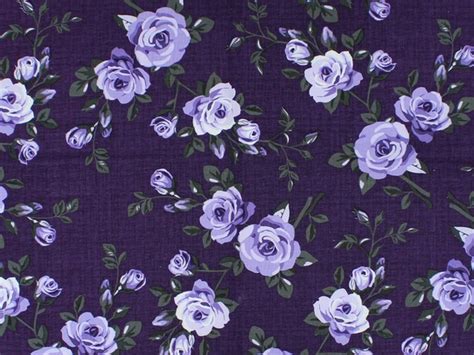 purple floral fabric roses quilt fabric purple roses fabric purple