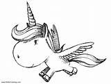 Coloring Alicorn Unicorn Pages Pegasus Printable Kids Adults Color Print sketch template