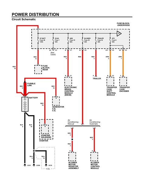 chevy silverado  blower motor wiring diagram
