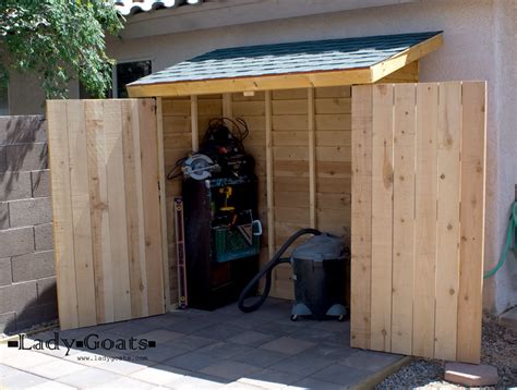 share plans  build  bike shed diy simple woodworking