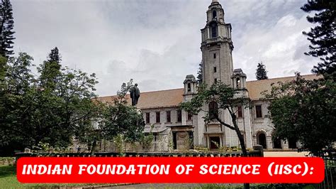 indian foundation  science iisc