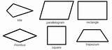 Quadrilaterals 2d Quadrilateral Identify Edplace sketch template