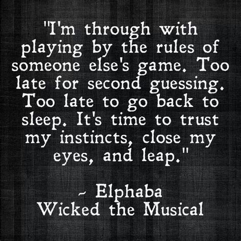 Elphaba From Wicked Quotes Quotesgram