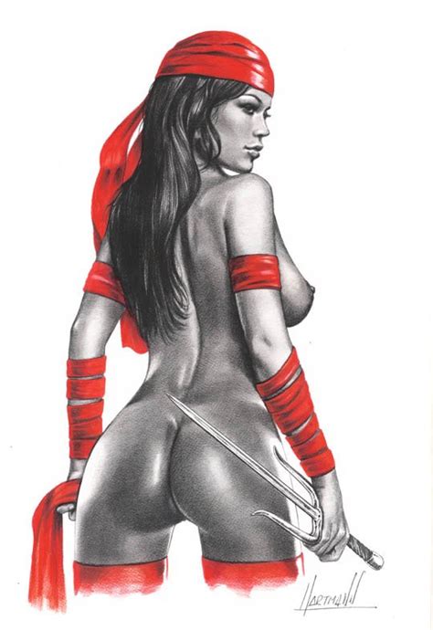 A Hot Marvel Comics Ninja Elektra Nude Pics