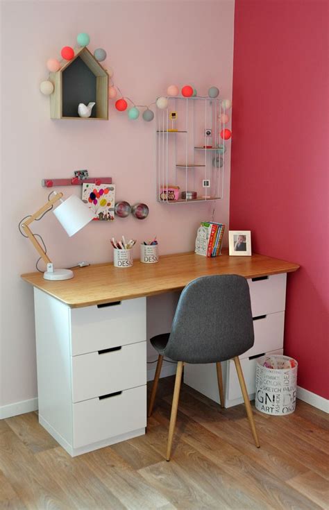 bureau denfant avec meubles ikea  decoration deco chambre enfant idee deco chambre deco