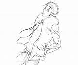 Mikoto Suoh Coloring Pages Skill Another sketch template