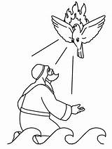 Pentecost Holy Spirit Flames Taube Pentecostés Calms Ausmalbilder Aladin Dominical Apu Ausmalbild Coloringhome Letzte sketch template