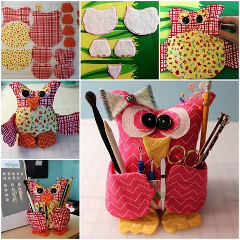 creative ideas diy adorable fabric owl