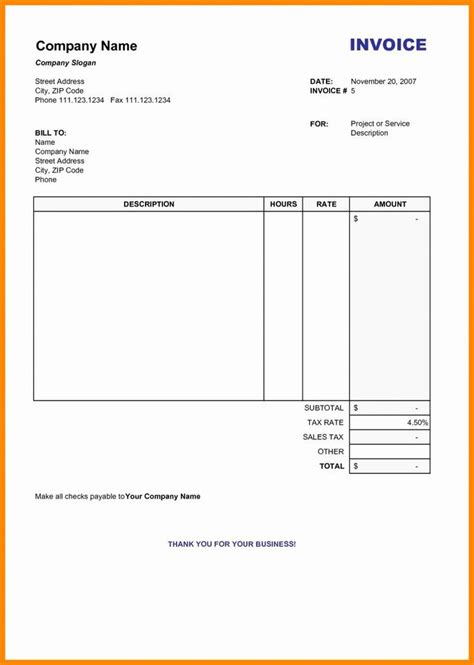employed invoice template uk  consultant letsgonepal