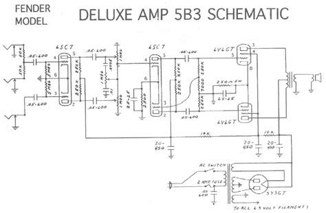 fender schematics electronic service manuals