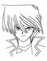 Coloring Yu Gi Oh Pages Animated Print sketch template