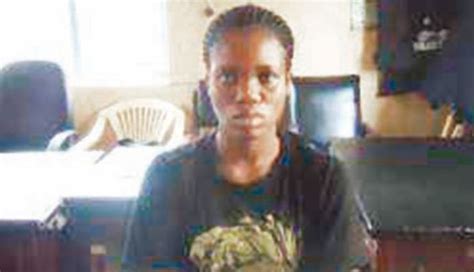 I Killed My Fiancé Over Sex Says Suspect Pictured Crime Nigeria