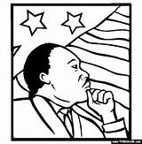 Coloring Pages Luther Martin King Jr Mlk Printables Rights Kids Worksheets Colouring Jemison Mae Flag Human Sheets Color Sheet Activities sketch template