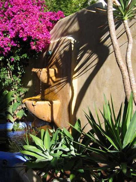 mexican style garden designs  yard landscaping ideas