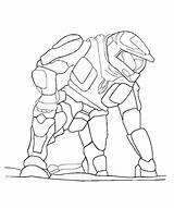 Coloring Halo Master Chief Pages Drawing Printable Helmet Team Color Getdrawings Noble Print Getcolorings Reach Everfreecoloring Kids Popular Books Colorings sketch template