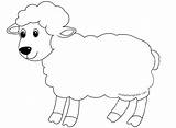 Lamb Coloring Easter Sheep Template Pages Cute Cartoon Templates Drawing Printable Lambs Easy Print Getdrawings Color Printables Eastertemplate Getcolorings sketch template