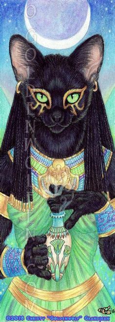 Bastet Goddess Of Cats Wallpaper Hd By Getsukeii On