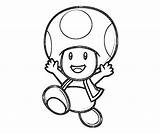 Mario Toad Coloring Pages Super Bros Toadette Drawing Print Brothers Drawings Paper Printable Getcolorings Clipartmag Color Innovational Getdrawings Find Search sketch template