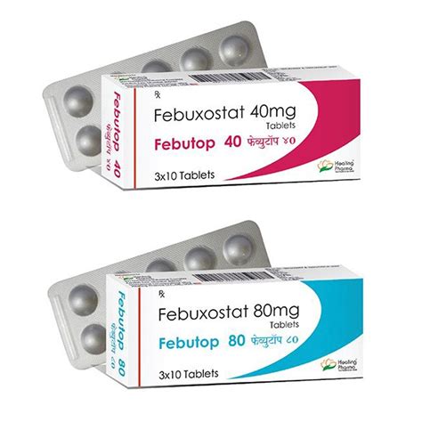 febuxostat mg febuxostat mg healing pharma india private limited id