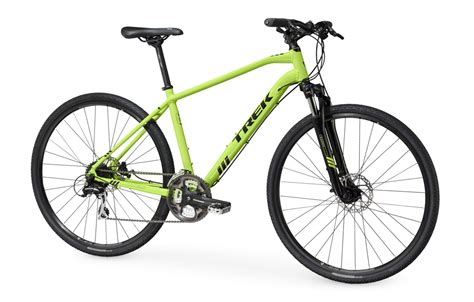 trek  ds hybrid bike green  alltricksfr