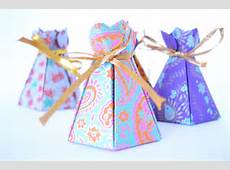 Set of 4 Assorted Bloom Box handmade paper gift box by PenandFavor