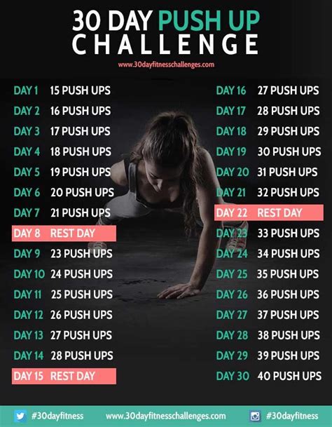 30 Day Push Up Challenge —