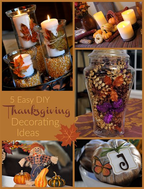easy thanksgiving decorating ideas