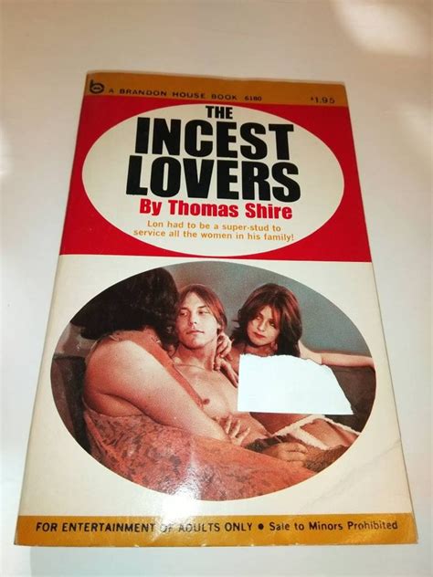 The Incest Lovers Vintage 1971 Paperback Etsy