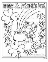 Coloring Patrick St Patricks Pages Printable Sheets Leprechaun Activity Kids Gold Pot Saint Happy Crafts Pattys Pdf Colouring Girl Clipart sketch template