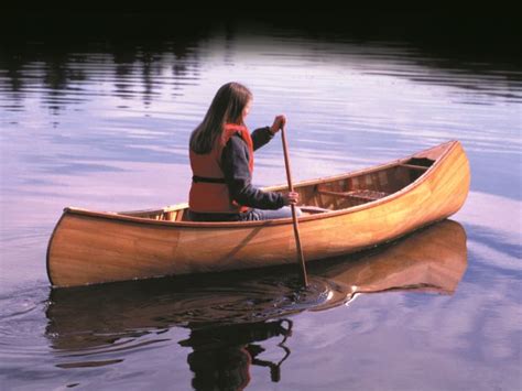 wood canoes