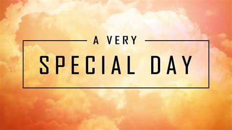 special day youtube