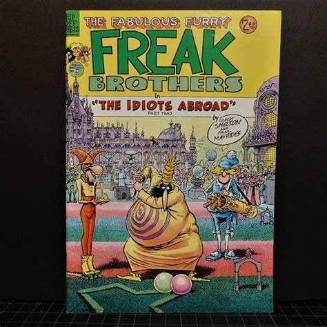 Fabulous Furry Freak Brothers 9 Gilbert Shelton Rip Off Press