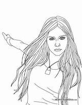 Avril Lavigne Hellokids sketch template