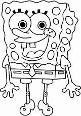 Spongebob Coloring Pages Color Colouring Print Funny Book sketch template