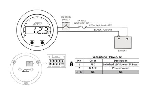 auto gauge voltmeter wiring diagram wiring diagram