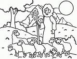 Coloring Sheep Shepherd Pages Good Jesus Kids Lost Shepherds Am Australian Clipart Baby Drawing Printable Color Sheeps Print Visit Getcolorings sketch template