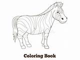 Zebra Savannah Coloring Savana Africano Colorare Animale Rhinoceros Hippopotamus sketch template