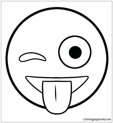 smiley face coloring page  printable coloring pages