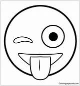 Pages Emoji Smiley Coloring Face Color Easy Kids Cute Faces Printable Ausmalbilder Wink Movie Print Funny Drawings Drawing Kawaii Fun sketch template
