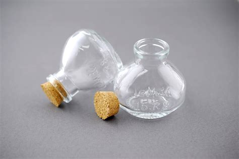 Small Glass Bottles With Cork 40ml